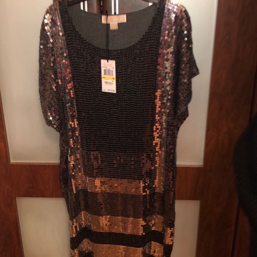New beautiful dress. Night out .